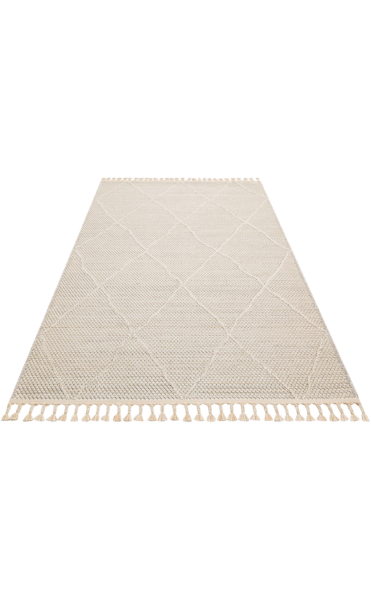 SOHO SH 02 BEIGE  Hav Toz Vermez Hasır Dokuma Modern Makine Halısı