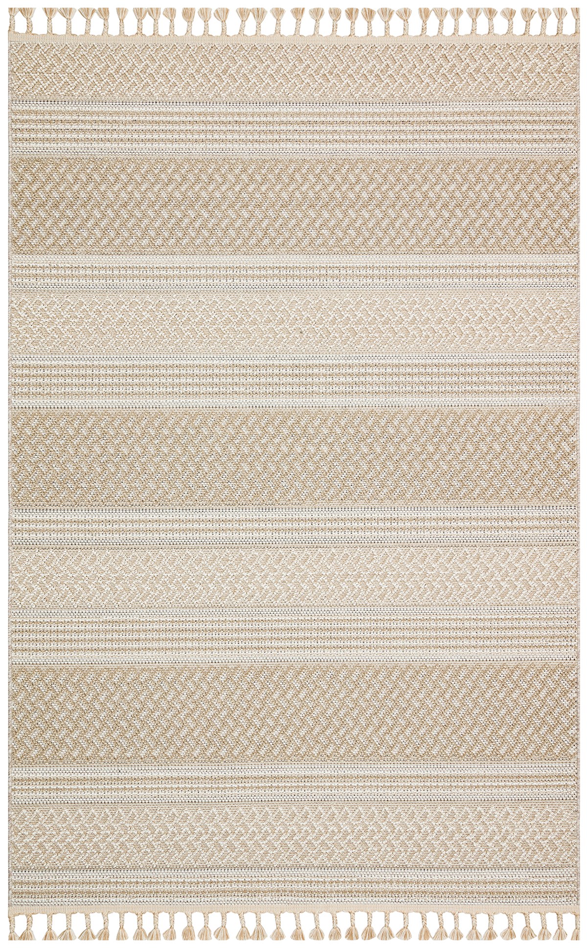SOHO SH 05 BEIGE  Hav Toz Vermez Hasır Dokuma Modern Makine Halısı