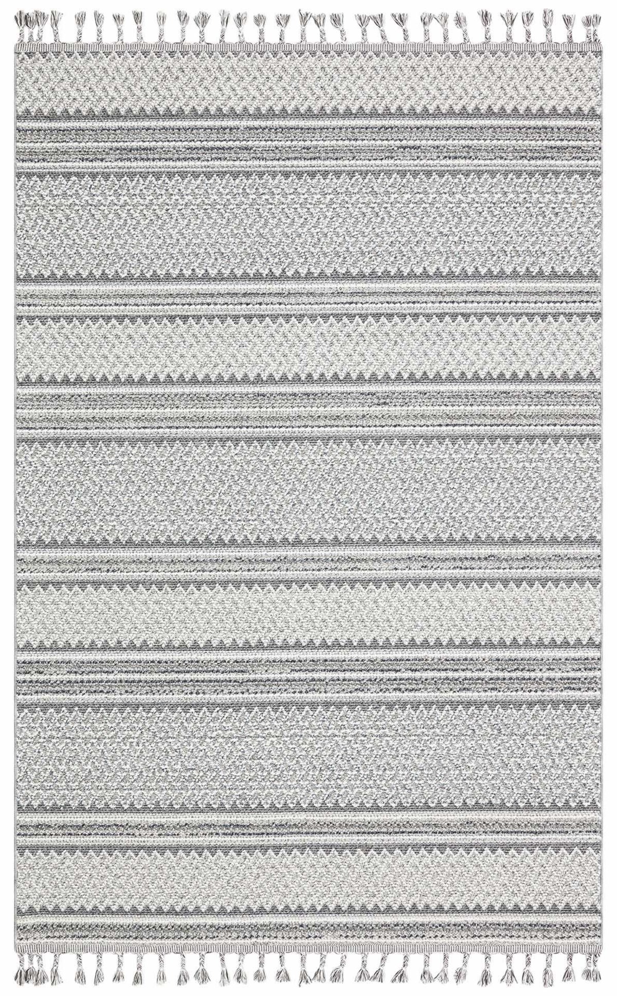 SOHO SH 05 IVORY GREY  Hav Toz Vermez Hasır Dokuma Modern Makine Halısı