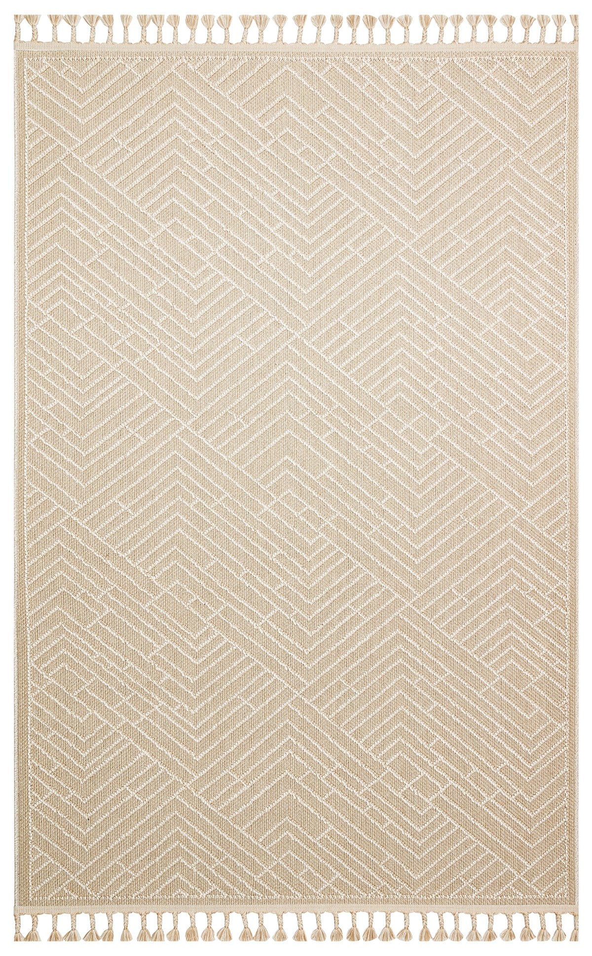 SOHO SH 12 BEIGE  Hav Toz Vermez Hasır Dokuma Modern Makine Halısı