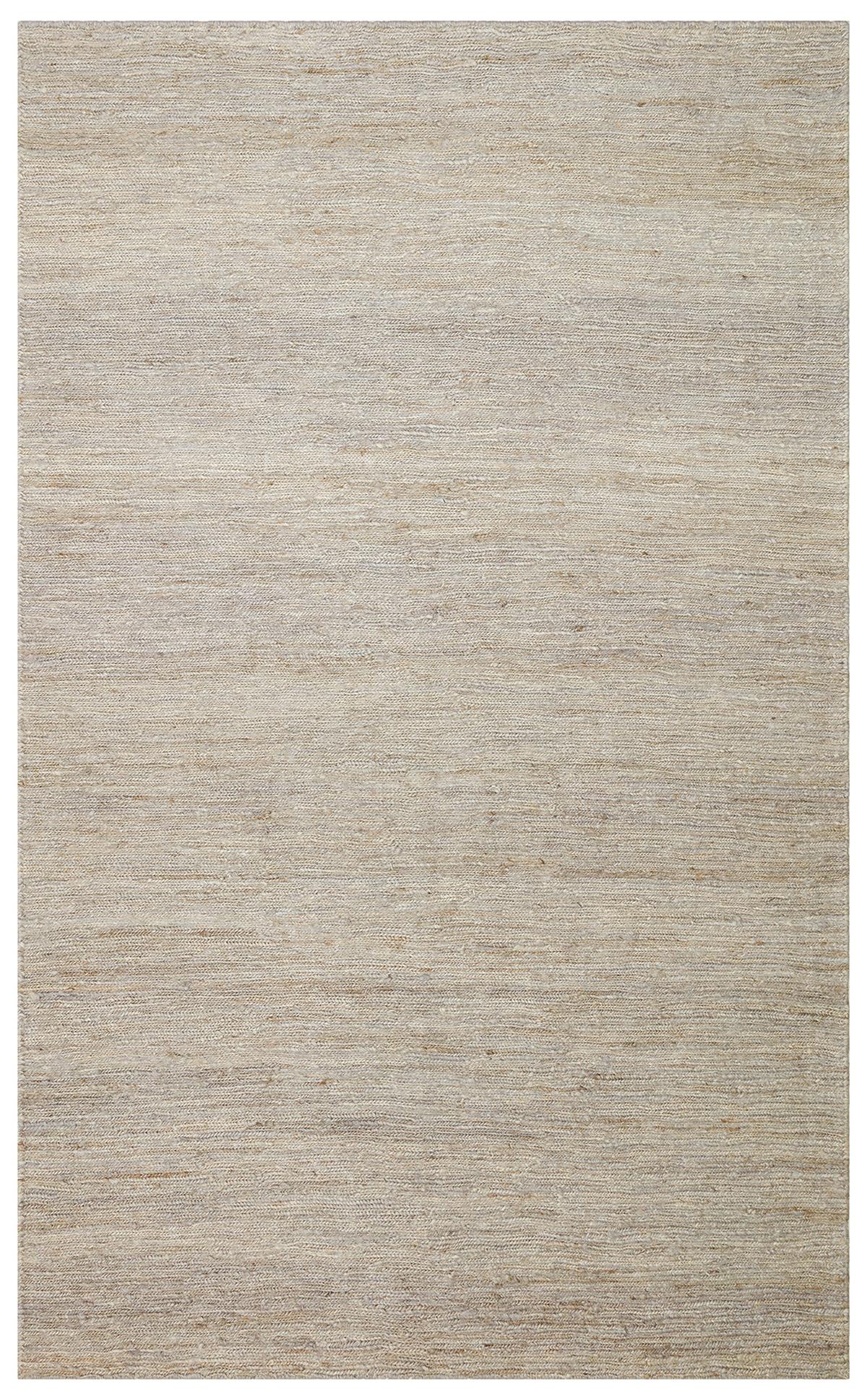 SOUMAK SMK PLAIN GREY  Soumak Örgülü Naturel Kendir Halı