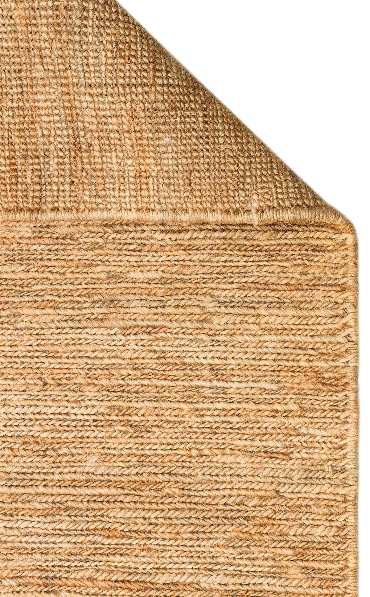 SOUMAK SMK PLAIN NATURAL  Soumak Örgülü Naturel Kendir Halı