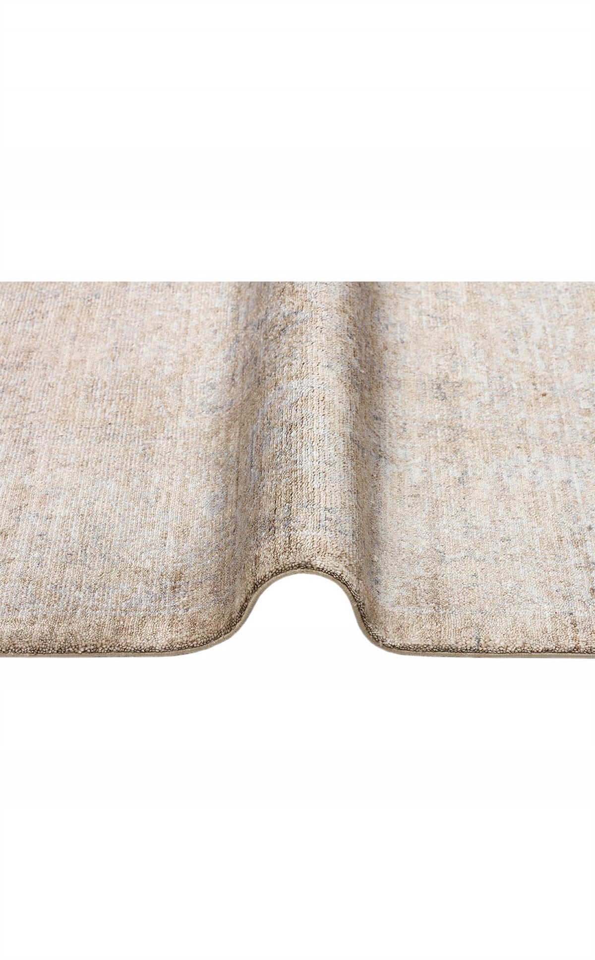 TAFTAN TF 02 BEIGE  Pakistan Overdyed Tarzı Özel Hav Vermeyen ve El Emeği ile Özel Tezgahlarda Üretilen Uşak Halısı