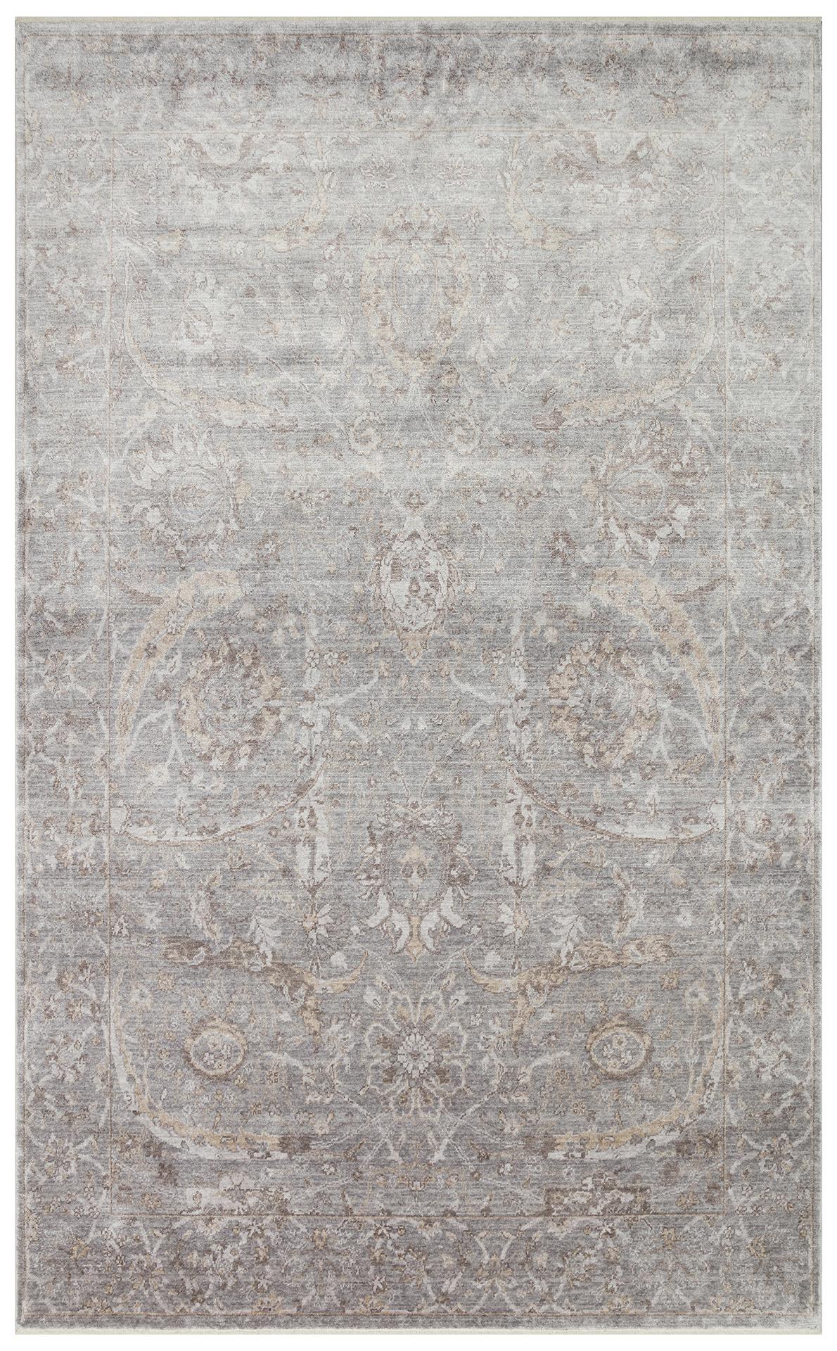 TAFTAN TF 07 D. GREY ANTRASIT  Pakistan Overdyed Tarzı Özel Hav Vermeyen ve El Emeği ile Özel Tezgahlarda Üretilen Uşak Halısı