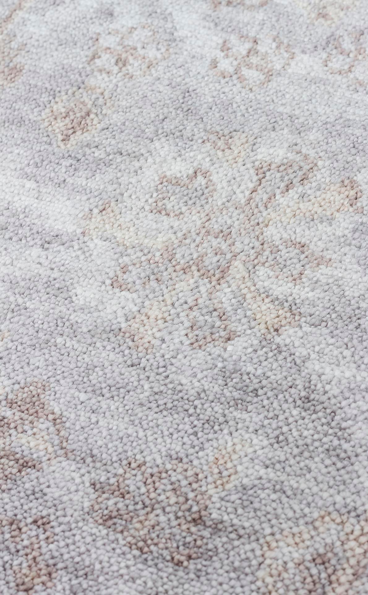 TAFTAN TF 07 D. GREY ANTRASIT  Pakistan Overdyed Tarzı Özel Hav Vermeyen ve El Emeği ile Özel Tezgahlarda Üretilen Uşak Halısı