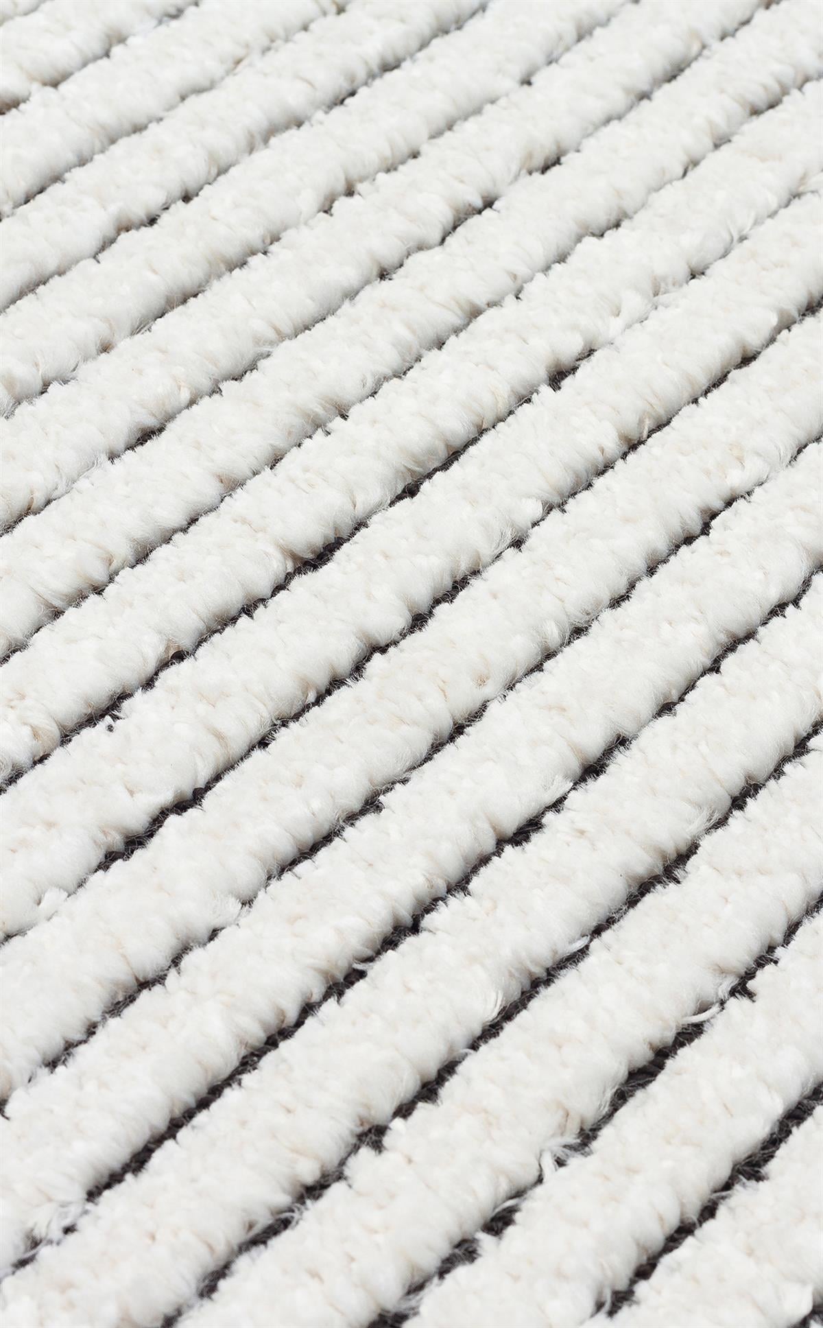 TERAZZO TRZ 07 WHITE BLACK  Hav Toz Vermez Yumuşak Dokulu Etnik Örgü Desenlere Sahip Modern İskindinav Halı