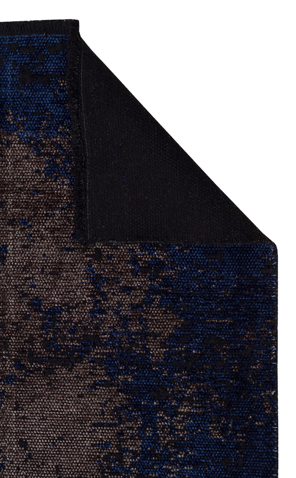 TRIBAL XW TRB 04 GREY NAVY XW  Yıkanabilir Vintage Desenli Modern İnce Dokuma Halı