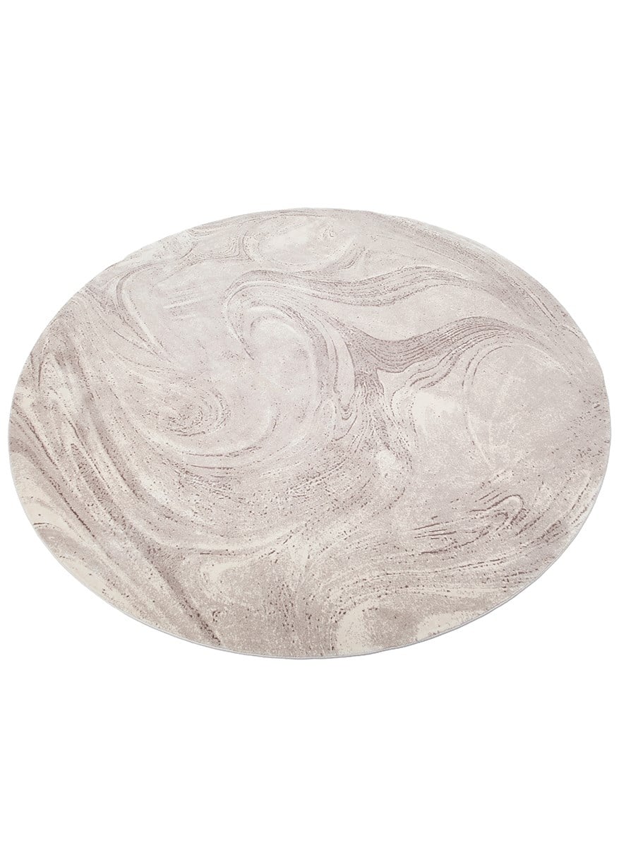 UTOPIA UTP 04 CREAM Q  Amorf Tasarımlı Modern Viskon Halı