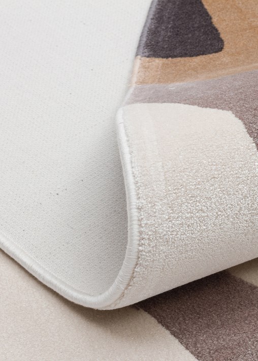 UTOPIA UTP 06 CREAM GREY  Amorf Tasarımlı Modern Viskon Halı