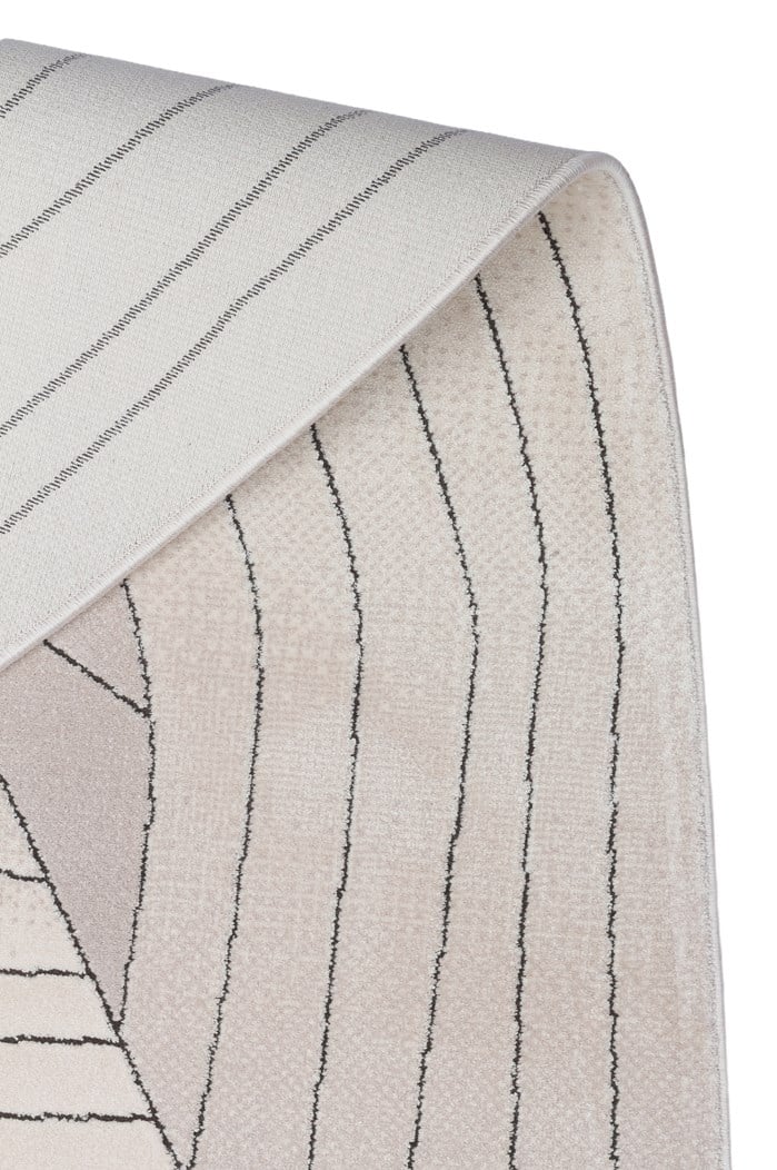 UTOPIA UTP 07 CREAM GREY  Amorf Tasarımlı Modern Viskon Halı