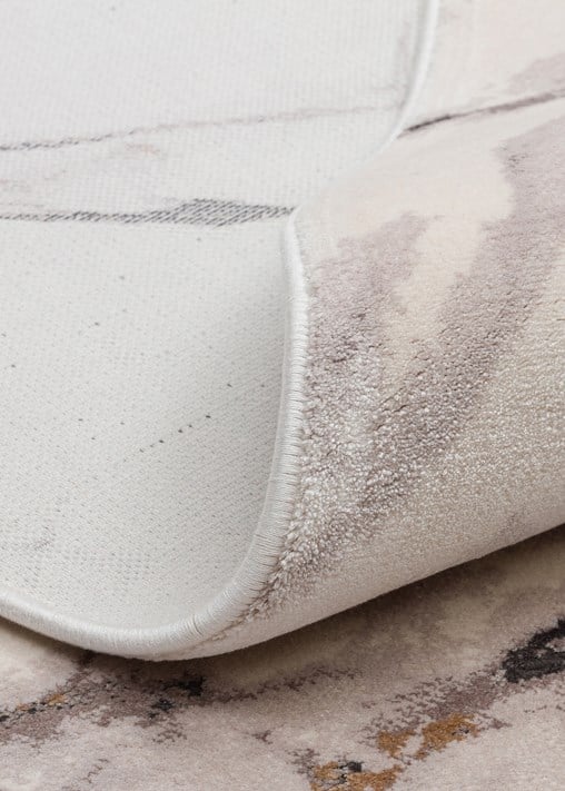 UTOPIA UTP 12 CREAM GREY  Amorf Tasarımlı Modern Viskon Halı