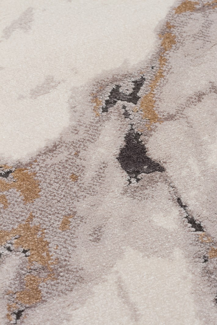 UTOPIA UTP 12 CREAM GREY  Amorf Tasarımlı Modern Viskon Halı