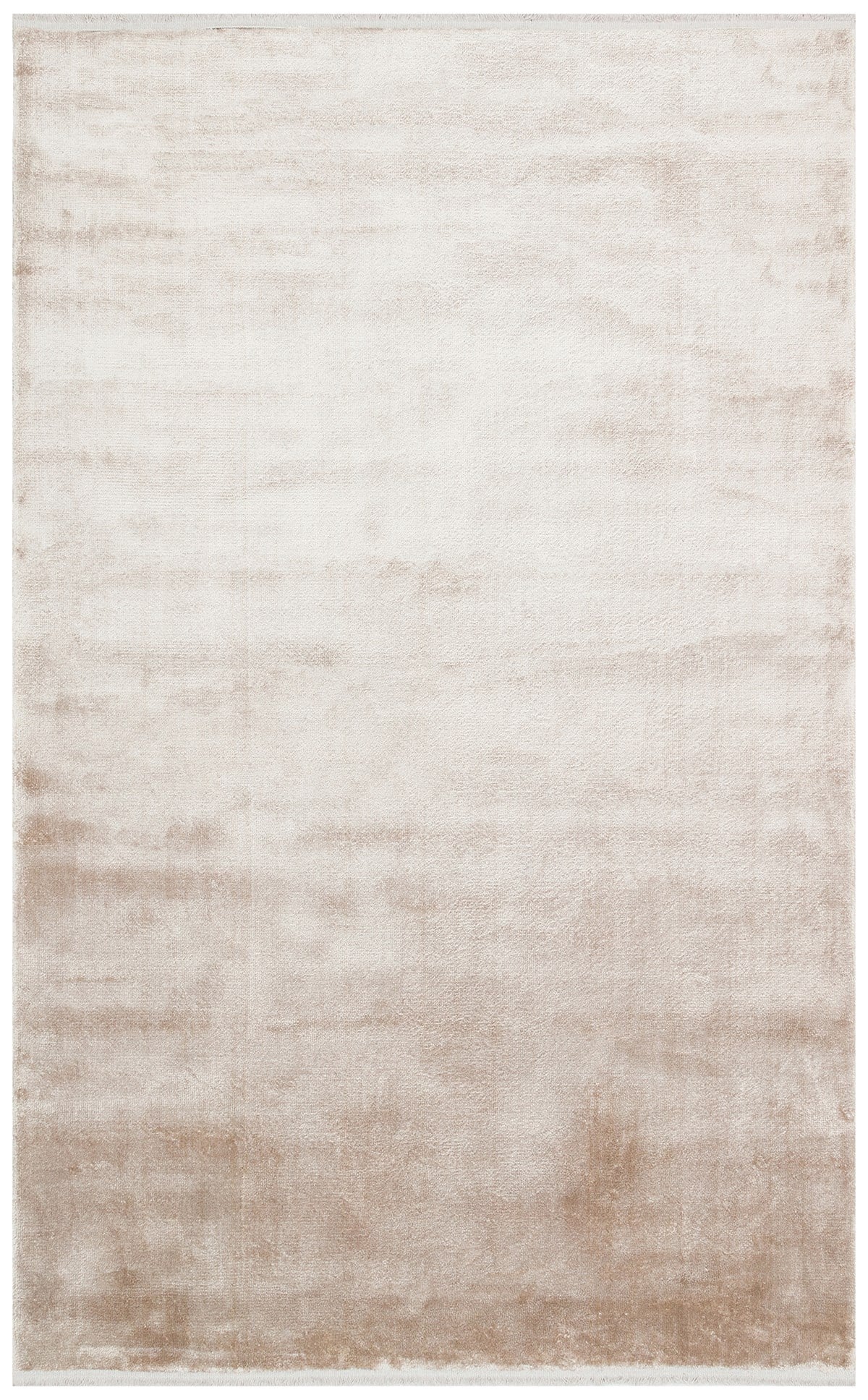 VELVET VT PLAIN BEIGE TN  Düz Renk El Emeği ile Özel Tezgahlarda Üretilen Viskon Uşak Halısı