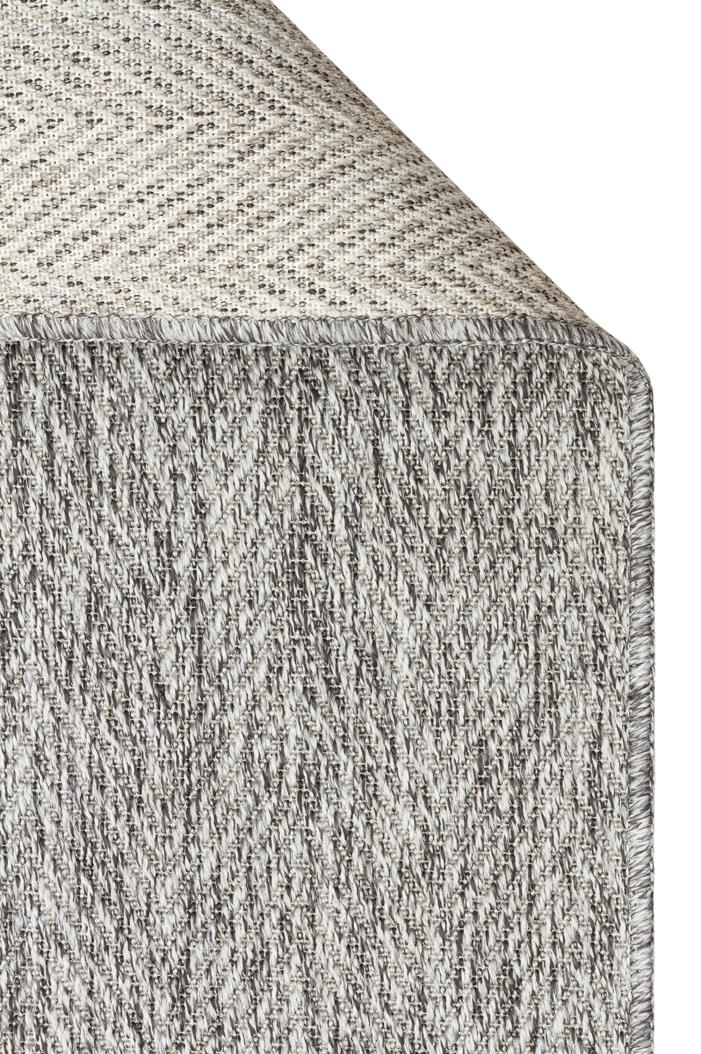 VENTURA SISAL VNT 2704 GREY  İç ve Dış Mekan Kullanımına Uygun Hav Vermeyen Kolay Temizlenebilir Sisal Görünümlü Halı