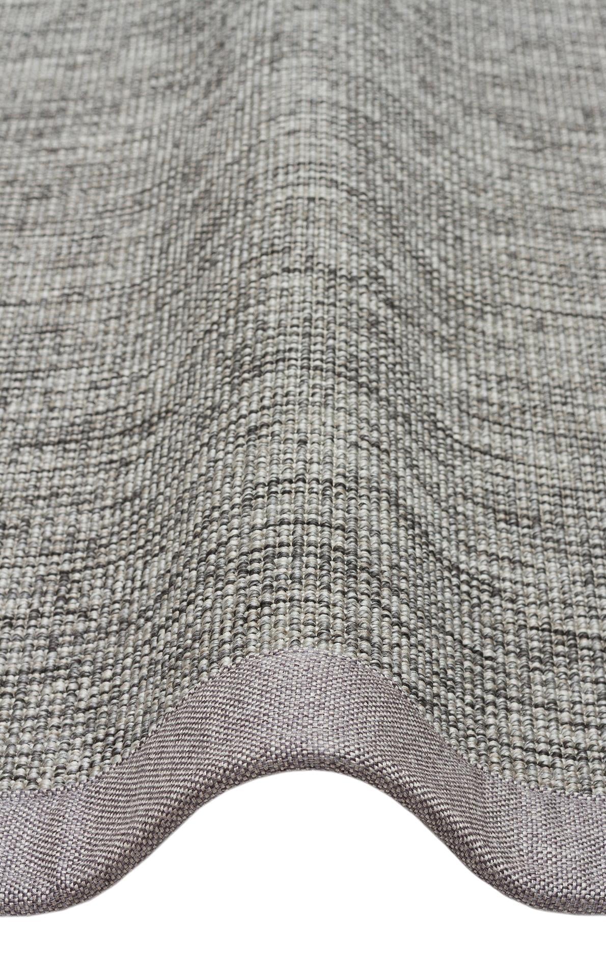 VENTURA SISAL VNT 2705 GREY BRD GREY  İç ve Dış Mekan Kullanımına Uygun Hav Vermeyen Kolay Temizlenebilir Sisal Görünümlü Halı