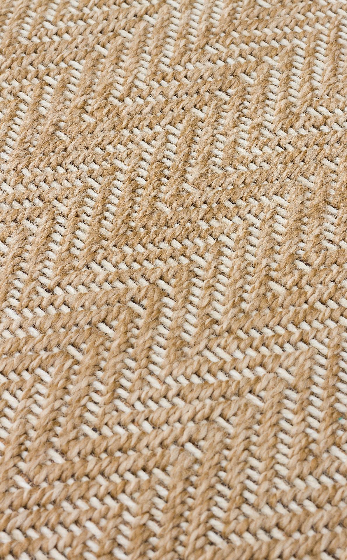 VENTURA XW VNT 02 NATURAL WHITE XW  İç ve Dış Mekan Kullanımına Uygun Hav Vermeyen Kolay Temizlenebilir Sisal Görünümlü Halı