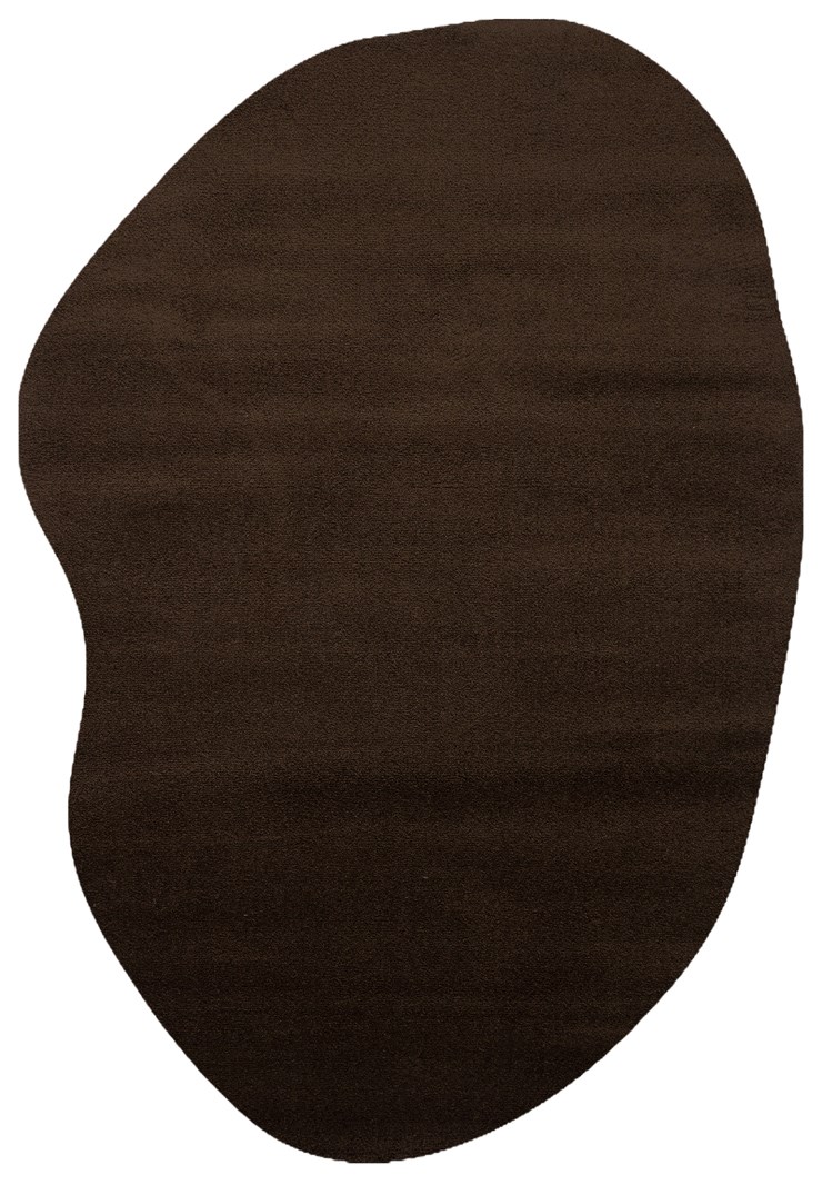 ZEN AMORF 02 BROWN  Hav Toz Vermez Yumuşak Tuşeli Zarif Makine Halısı