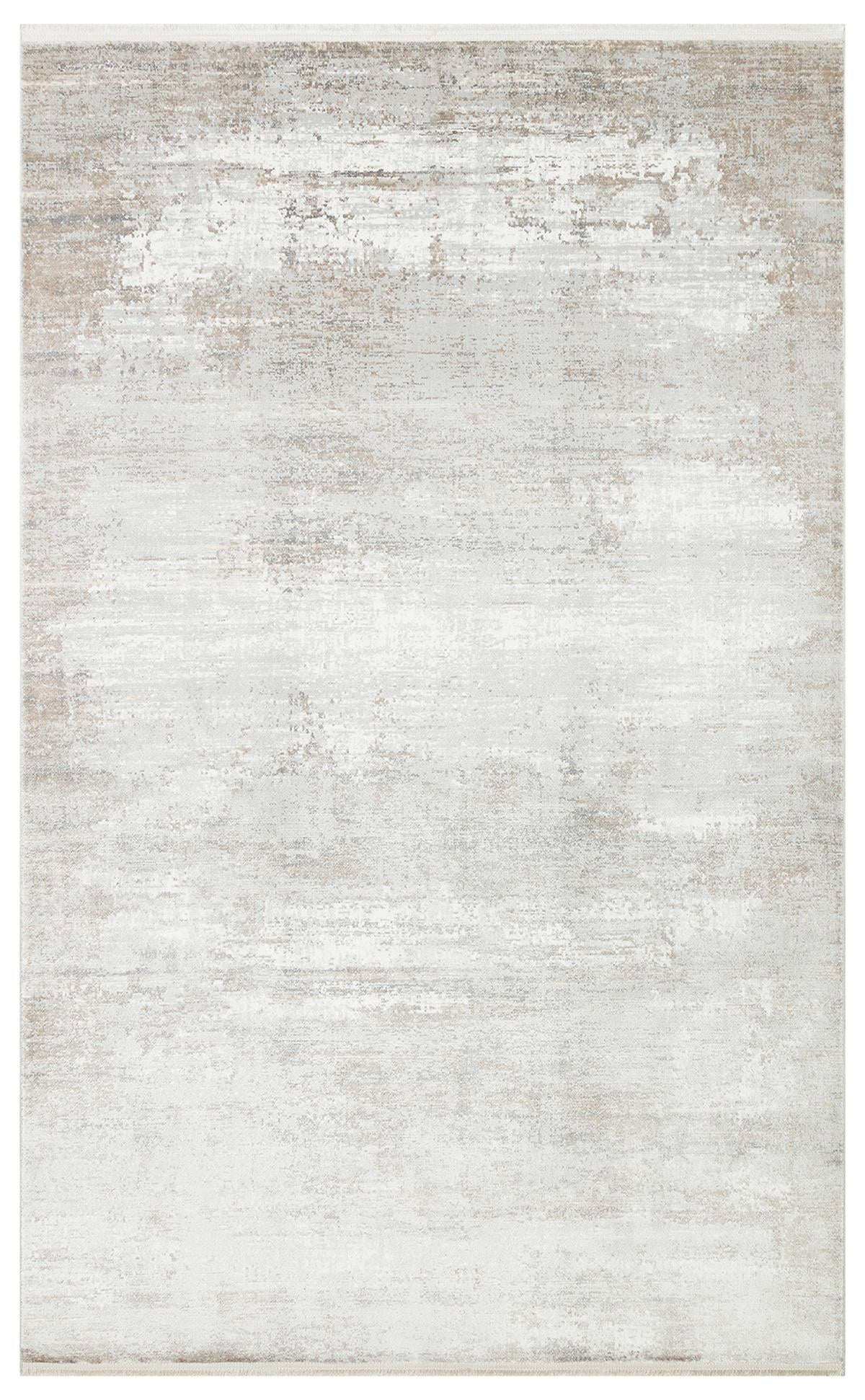 ZURICH ZRH 05 CREAM GREY  Akrilik ve Polyester İle Üretilen Şık Salon Halısı