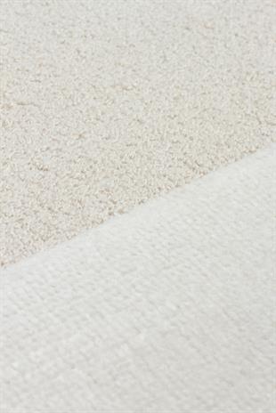ADEL ADL 03 CREAM  Yüksek Alçak Dokulu Yumuşak Tuşeli Modern Makine Halısı
