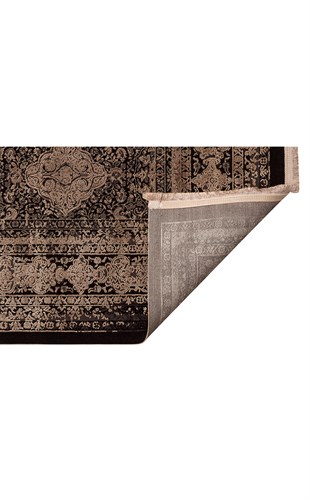 ANATOLIA ANT 02 ANTRASIT VIZON  Klasik ve Modern Desenli Sık Dokuma Makine Halısı