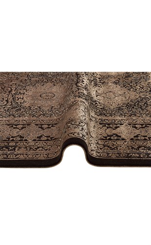 ANATOLIA ANT 02 ANTRASIT VIZON  Klasik ve Modern Desenli Sık Dokuma Makine Halısı