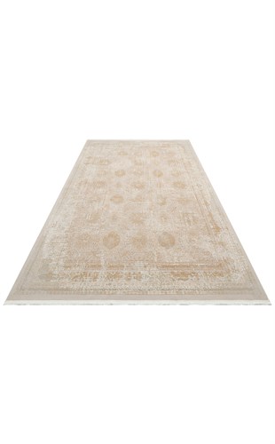 ANATOLIA ANT 02 CREAM NATURAL  Klasik ve Modern Desenli Sık Dokuma Makine Halısı
