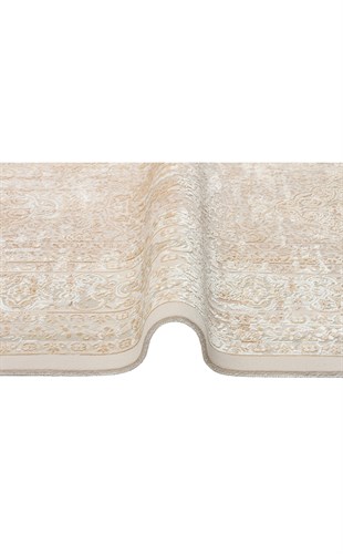 ANATOLIA ANT 02 CREAM NATURAL  Klasik ve Modern Desenli Sık Dokuma Makine Halısı