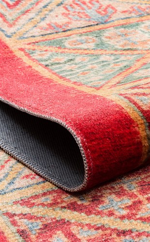 ANTIQUE ATK 04 MULTY  Kolay kullanımlı Kaymaz Karabağ ve Antik Desenlere Sahip Yıkanabilir Makine Halısı