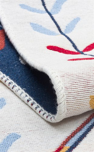 ARYA AR 21 MULTY  Yıkanabilir Çift Taraflı Modern Desenli Dokuma Kilim