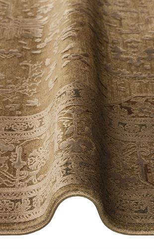 BABIL BBL 02 BRONZE  Yumuşak Dokulu Vintage Esintilere Sahip Over-dyed Sık Dokuma Salon Halısı