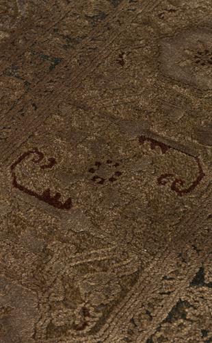 BABIL BBL 02 BRONZE  Yumuşak Dokulu Vintage Esintilere Sahip Over-dyed Sık Dokuma Salon Halısı