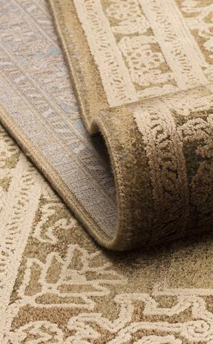 BABIL BBL 02 BRONZE  Yumuşak Dokulu Vintage Esintilere Sahip Over-dyed Sık Dokuma Salon Halısı