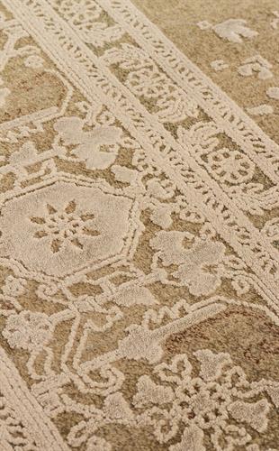 BABIL BBL 02 BRONZE  Yumuşak Dokulu Vintage Esintilere Sahip Over-dyed Sık Dokuma Salon Halısı