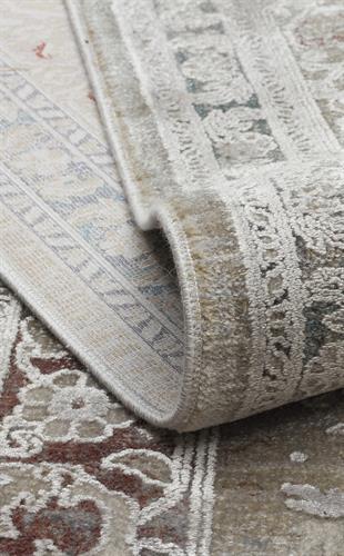 BABIL BBL 02 GREY  Yumuşak Dokulu Vintage Esintilere Sahip Over-dyed Sık Dokuma Salon Halısı