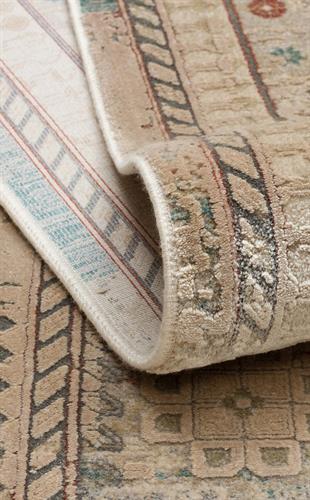 BABIL BBL 03 BEIGE  Yumuşak Dokulu Vintage Esintilere Sahip Over-dyed Sık Dokuma Salon Halısı