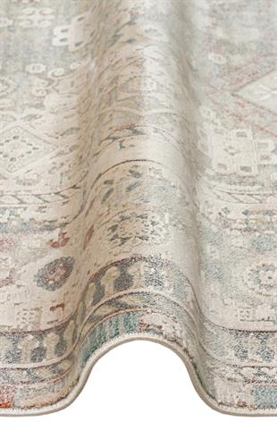 BABIL BBL 03 BEIGE  Yumuşak Dokulu Vintage Esintilere Sahip Over-dyed Sık Dokuma Salon Halısı