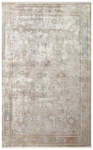 BABIL BBL 03 GREY  Yumuşak Dokulu Vintage Esintilere Sahip Over-dyed Sık Dokuma Salon Halısı