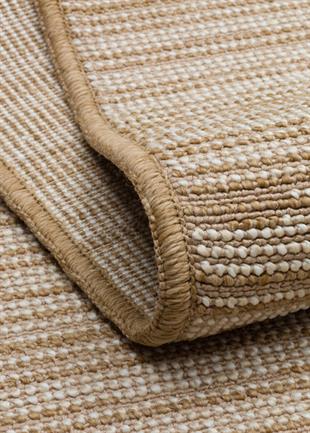 BALI JUTE BLJ 02 JUTE WHITE  Jüt Dokulu Hav Toz Vermeyen Modern Halı