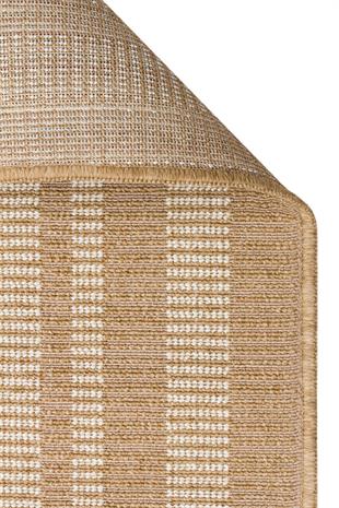 BALI JUTE BLJ 03 JUTE WHITE  Jüt Dokulu Hav Toz Vermeyen Modern Halı
