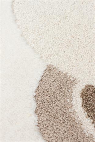 BAMBINO BMB 04 CREAM BEIGE  Pastel Renkli Hav ve Toz Vermeyen Çocuk Halısı