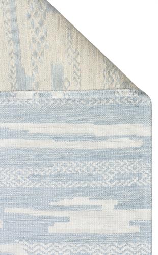 BIGA BG 01 BLUE  Hav Toz Vermez Kaymaz Tabanlı İnce Dokuma Modern Halı