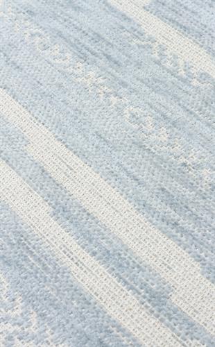 BIGA BG 01 BLUE  Hav Toz Vermez Kaymaz Tabanlı İnce Dokuma Modern Halı