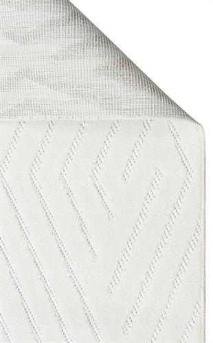 CAPE TOWN CPT 04 WHITE  Hav Toz Vermez Yüksek Alçak Dokulu Yumuşak Tuşeli Makine Halısı