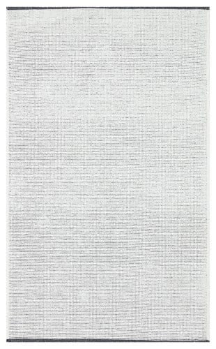 CAPRI CPR 01 WHITE  Hav Toz Vermez Kaymaz Kolay Kullanımlı Yıkanabilir Düz Renk Kilim
