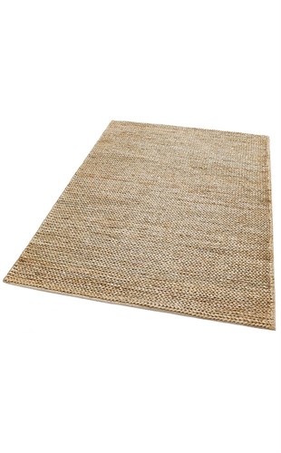 CHOTI CHOTI SMOKE  El Dokuma Naturel Jüt Hasır Halı