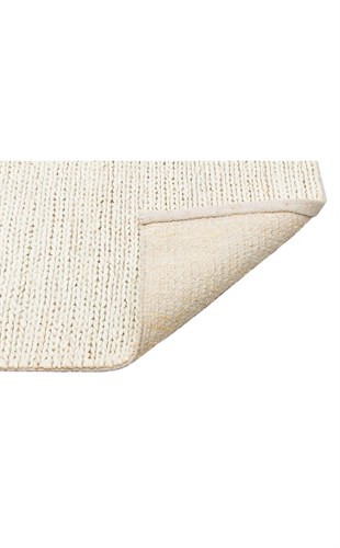 CHOTI CHOTI WHITE  El Dokuma Naturel Jüt Hasır Halı