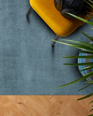 COMFORT 1006 MARINE  Kolay Kullanımlı Hav Toz Vermez Yumuşak Dokulu Modern Pofuduk Shaggy Halı