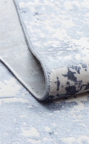 CORDOBA NEW DB 01 DENIM NW  Parlak Yüksek Alçak Dokulu Modern Makine Halısı