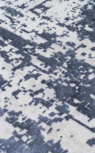CORDOBA NEW DB 01 DENIM NW  Parlak Yüksek Alçak Dokulu Modern Makine Halısı