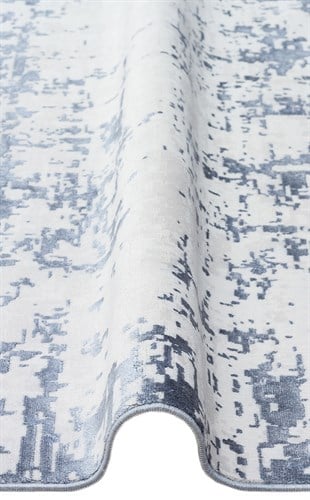 CORDOBA NEW DB 01 DENIM NW  Parlak Yüksek Alçak Dokulu Modern Makine Halısı